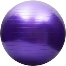 Ayla Stand Pilates Topu 65 Cm, Pompa Dahil, Mor