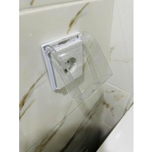 Priz Kapağı Banyo Lavabo Islak Priz Koruma Kapağı Sudan Koruyan Kapağı Açılır Kapanır. Pri