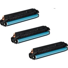 Hp Uyumlu Laserjet M111A / M111W / M111WE Çipli Siyah Muadil Lazer Toner (3 Adet)