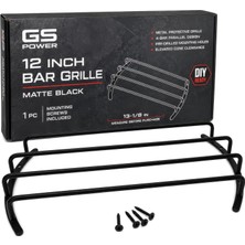 Subwoofer ve Hoparlör Için Krom Gümüş Veya Mat Siyah Kaplama (1 Adet) 30,48 cm Bar Izgarası 20