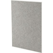 Tr Mıttzon Panolu Yazı Tahtası, Beyaz Beyaz 84X110X2 cm