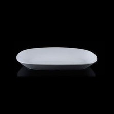 Kırılmaz Tabak Melamin Kayık Servis Tabağı 34CM