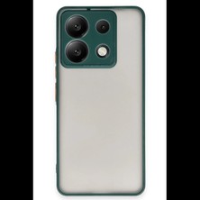 Xiaomi Redmi Note 13 5g Kılıf Montreal Silikon Kapak - Yeşil