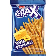 Eti Crax Çubuk 50G Daha Peynirli Kraker 20'li Paket