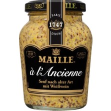 Maille Maılle Taneli Hardal 210 G - Geleneksel Fransız Hardal Sosu 4'li Avantaj Paketi - 4 Adet