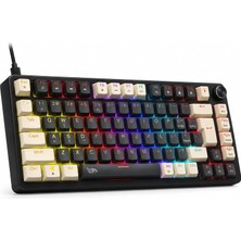 Tr %75 Kablolu Rgb Mekanik Gaming Klavye, Türkçe Q, Blue Switch Kb-10