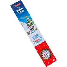 Kinder Yarım Metre 300G Sütlü Çikolata - Porsiyonluk Lezzet 2'li Ekonomik Paket - 2 Adet