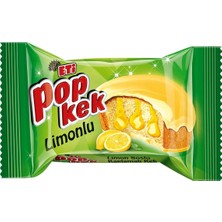 Eti Popkek 24X60G Limon - Pratik Atıştırmalık Kek 4'li Avantaj Paketi - 4 Adet