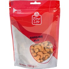 Fine Life Kavrulmuş Kaju 150 G - Taze Atıştırmalık Kuru Yemiş 6'li Avantaj Paketi - 6 Adet