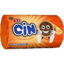Eti Cin Bisküvi 325 G - Kakao Granüllü Portakal Jöleli Bisküvi 2'li Ekonomik Paket - 2 Adet