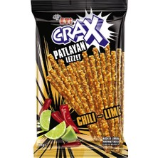 Eti Crax Çubuk Kraker 50G Acılı & Misket Limonlu 18'li Paket 4'li Avantaj Paketi - 4 Adet
