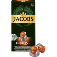 Jacobs Kapsül Kahve Espresso 10'lu 5,2 G Classic 8'li Avantaj Paketi - 8 Adet