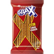Eti Crax Çubuk Kraker Sade 40 G 36 Adet - Kıtır Lezzet 2'li Ekonomik Paket - 2 Adet