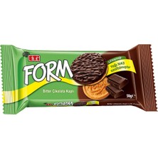 Eti Form Bisküvi 24X50G Çikolata Kaplı Atıştırmalık