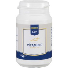 Metro Chef Vitamin C 100 G - Pastacılık Ürünleri Için Katkı Maddesi