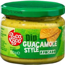 Poco Loco Guacamole Dip Sos 300G - Meksika Lezzeti Avokadolu Sos 5'li Avantaj Paketi - 5 Adet