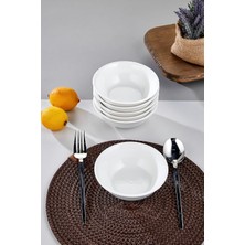 Tr Perla Porselen Kase Seti, 14 Cm, 6'li, Beyaz