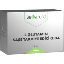 VeNatura 30 Saşe L-Glutamin Takviye Edici Gıda İçeriği ile Sporcu Besinleri