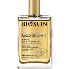 Gold On Skin Kuru Yağ – Yasemin, Manolya, Hanımeli, Kalendula ve Hindistan Cevizi Yağları Iç