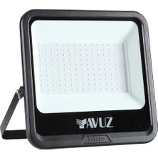 100W LED Projektör, IP66 Su Geçirmez Dış Mekan LED Projektör Armatürü 6500K Beyaz Işık Saf�