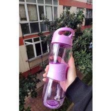 600 ml Tritan Matara, Çocuklar Için Ergonomik Tasarım, Pembe