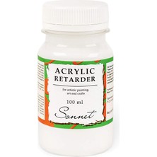 Akrilik Geciktirici | Akrilik Boyalar Için Yavaş Kuruyan Orta Dökme | Orta Dökme 100 ml