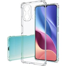 Lopard Xiaomi Redmi 12C Telefon Kılıfı Anti Shock Silikon Renksiz Kapak Kamera Korumalı Darbe Korumalı