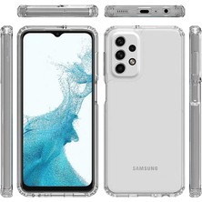 Lopard Samsung Galaxy A33 5g Telefon Kılıfı Anti Shock Silikon Renksiz Kapak Kamera Korumalı Darbe Korumalı