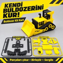 Teknoartshop Bulldozer Model Kitcard