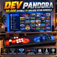 Schitec DEV PANDORA 30.000 Oyunlu 3D PRO Arcade Konsol 2 Kişilik Geniş Panel HDMI & VGA Çıkışlı