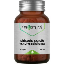 Venatura Sitikolin 250 mg 30 Kapsül Takviye Edici Gıda İçerik Bilgisiyle Zengin