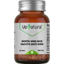 Venatura Biotin 5000 mg 90 Tablet