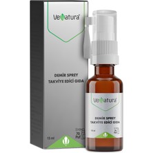 Venatura Demir Sprey 15 ml 70 Puf Takviye Edici Gıda İçin Karamel Aromalı Ürün