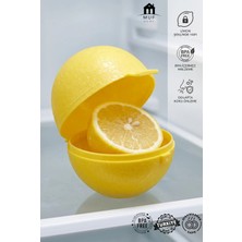 Muf Home Limon Saklama Kabı Limon Saklama Kutusu Meyve Sebze Saklama Kabı - Bpa Free