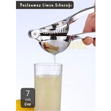 Tr Limon Sıkacağı Paslanmaz Narenciye Sıkacağı Çelik Mandalina Sıkacağı 22 cm