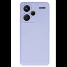 Xiaomi Redmi Note 13 Pro Plus Kılıf Nano Içi Kadife Silikon - Lila