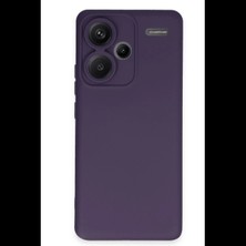 Xiaomi Redmi Note 13 Pro Plus Kılıf Nano Içi Kadife Silikon - Mor