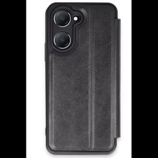 Vivo Y18 Kılıf Flip Cover - Siyah