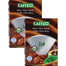 Tr Kahve Filtre Kağıdı 1x4 4 Numara 40'li Paket x 2 Adet