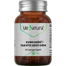Venatura 30 Kapsül Kurkumin Takviye Edici Gıda Yetişkinler İçin Zerdeçal İçerikli Yumuşak Kapsül