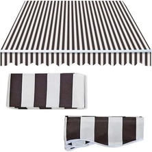 Bu Geri Çekilebilir Bahçe Tente - 300 Gsm Uv ve Suya Dayanıklı Polyester Güneş Şemsiyesi Vera