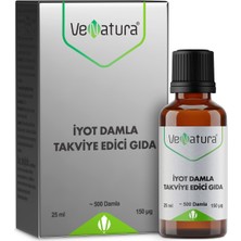 Venatura İyot Damla Takviye Edici Gıda 25 Ml