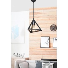 Ag Lightdesign Siyah Sarkıt Avize Yatak Odası Salon Mutfak Koridor Lamba 25 AGNM68