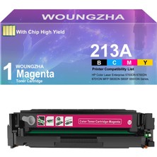 213A Toner Kartuşu Uyumlu H P 213A W2130A W2131A W2132A W2133A Renkli Lazer Enterprise 5700DN 6700D