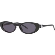 Gucci GG1680S 002 52 Kadın Güneş Gözlüğü Siyah Kemik Çerçeve ile Şık Tasarım