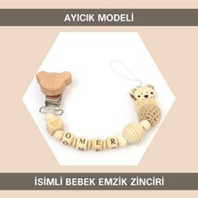 Mythriva Tr Isimli Emzik Zinciri, Emzik Askısı, Bebek Hediyesi, BEZ060
