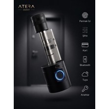 Mythriva Tr Akıllı Kapı Kilidi – Parmak Izi, Şifre, Kart, Bluetooth ve Tuya Uygulama Kontrollü