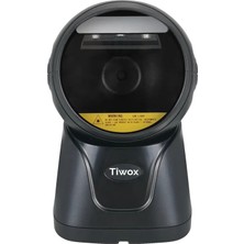 Tiwox VS-240, Masaüstü Tipi, Laser, 2d Karekod, USB Kablolu, Barkod Okuyucu