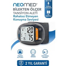 DBP-8188 Bilekten Ölçüm Dijital Tam Otomatik Tansiyon Aleti, Türkçe Konuşan, Hafızalı