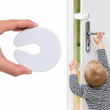 Mythriva Tr Köpük Kapı Çarpma Önleyici Stoper | 4'lü Set, Kapı Altı ve Kulp Koruyucu
